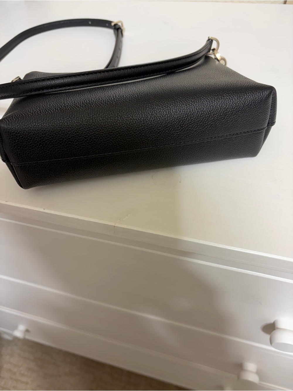 Kate Spade Black Pebbled Leather Crossbody - Picture 5 of 6